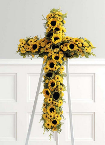 Sunflower Cross 43-2